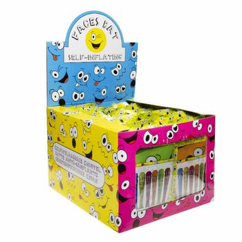 Bast&atilde;o Smiley Autoinfl&aacute;vel em Display (48 unidades)