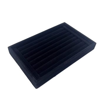 CAIXA EXPOSITORA PARA AN&Eacute;IS VELUDO 22,5x14,5cm (1 un)