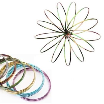 **RAGE 2018** Magic Rings / Flow Rings - Anel M&aacute;gico 3D Cin&eacute;tico - MULTI COLOR | EM CART&Atilde;O (10 unid.)