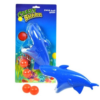 MEGA JOGO DE APANHAR TUBARÃO GIGANTE CLICK 'N' CATCH EM CARTÃO (12 un.)