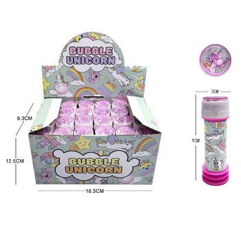 Bolas de Sab&atilde;o Unic&oacute;rnio 25ml em Expositor (24 un.)