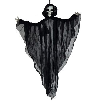 Figura de Halloween Suspensa - Preto (6 un.)
