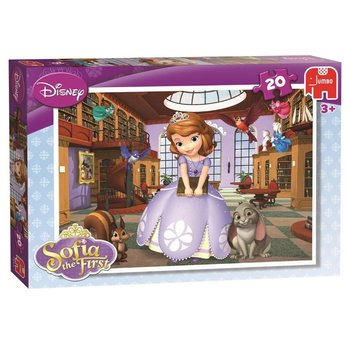 PUZZLE JUMBO DISNEY A PRINCESA SOFIA NA BIBLIOTECA 20 PEÇAS (5un)