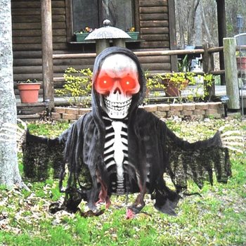 ESQUELETO REAPER GROUNDBREAKER COM ILUMINAÇÃO 50 CM