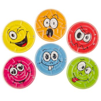 JOGO DE PACIÊNCIA BOLA - MODELO SMILEY (80 un.)