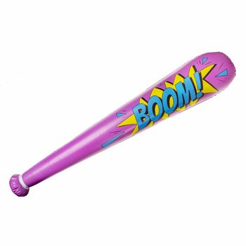 Bast&atilde;o Insufl&aacute;vel Grande 'Boom!' - 85cm - Mix Cores (12 unid.)
