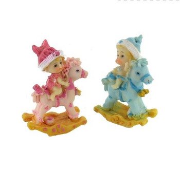 Decora&ccedil;&atilde;o Beb&eacute; em Cavalo de Baloi&ccedil;o 8 cm (4 un.)