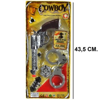 SET DE COWBOY EM CARTÃO - MODELO 5 (6 un.)
