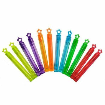 Bolinhas de Sabão Estrelas Coloridas (12 Unidades)