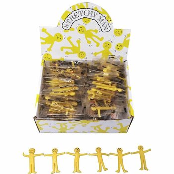 BONECOS SMILEY ELÁSTICOS - EM DISPLAY (72 un.)