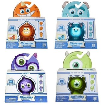 FIGURAS DISNEY PIXAR MONSTERS UNIVERSITY ROLL-A-SCARE (8 un.)