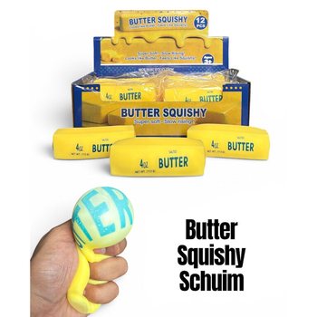 RAGE - SQUISHY MANTEIGA - ENCHIMENTO DE ESPUMA - SLOW RISING - 11x4x4 cm - EM DISPLAY (12 un.)