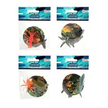 Conjunto de 2 animais marinhos (12 conjuntos)