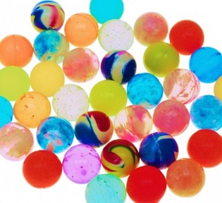 MIX BOLAS SALTITONAS &Oslash;2 cm (100 un.)
