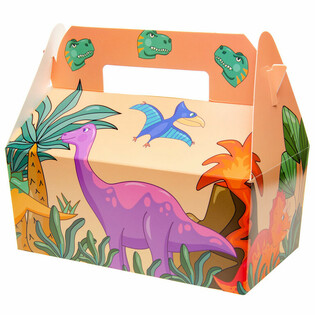 CAIXA DE MENU DINOSSAURO - 22,5 x 12 x 9,5 cm (24 unid.)