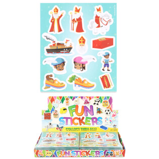 AUTOCOLANTES FUN STICKERS &ndash; MODELO: SINTERKLAAS (120 un.)